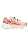 Barracuda Round-one Sneakers In Technical Fabric And Suede In Pink