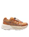 Barracuda Round-one Sneakers In Technical Fabric And Suede In Brown