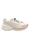 Barracuda Round-one Sneakers In Technical Fabric And Suede In Neutral