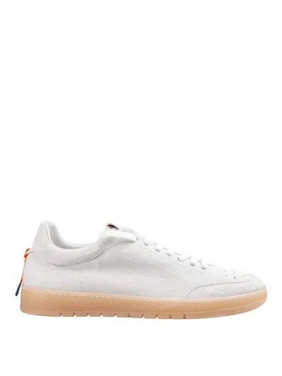 Barracuda Suede Sneakers In White