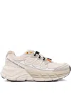 Barracuda Round-one Sneakers In Technical Fabric And Suede In Neutral