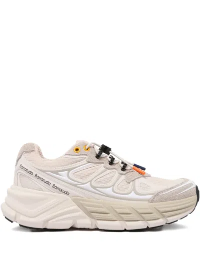 BARRACUDA TOGGLE-FASTENING SUEDE SNEAKERS