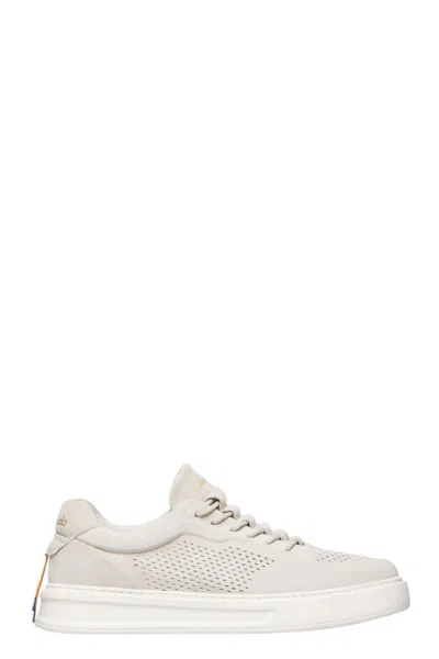 Barracuda White Phoneix Slip-on Suede Sneakers