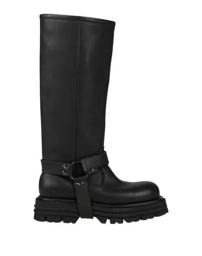 Barracuda Woman Boot Black Size 7 Leather