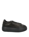 Barracuda Woman Sneakers Black Size 6 Leather
