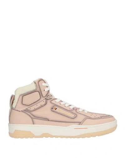 Barracuda Woman Sneakers Blush Size 8 Leather In Pink