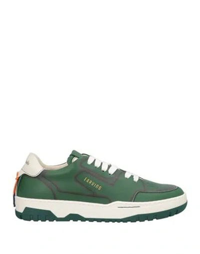 Barracuda Woman Sneakers Dark Green Size 8 Leather