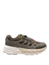 Barracuda Round-one Sneakers In Technical Fabric And Suede In Multi