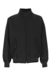 Barracuta Black Polyester Blend Jacket