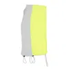 Barragan Ceniza Fosforiloca Drawstring Pegadita Yellow Flared Skirt Xs In Yellow