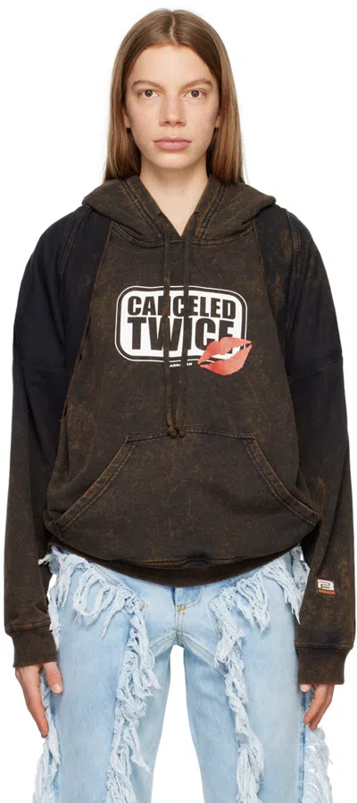 Barragan Ssense Exclusive Brown Hoodie