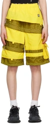 Barragan Yellow Convertible Shorts In Yellow