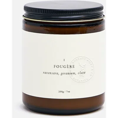 Barratt Riley & Co. Fougère Botanical Candle In Multi