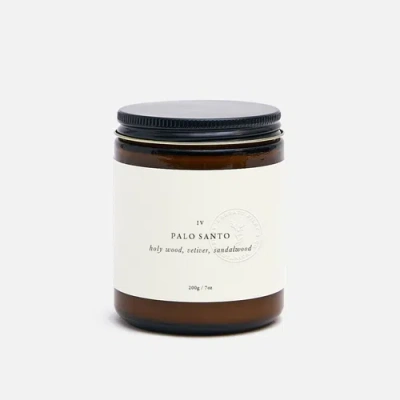 Barratt Riley & Co. Palo Santo Botanical Candle In Brown
