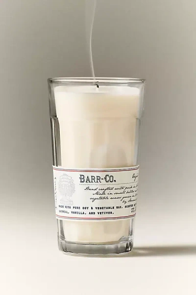 Barr-co. Fresh Original Scent Glass Parfait Candle In Neutral