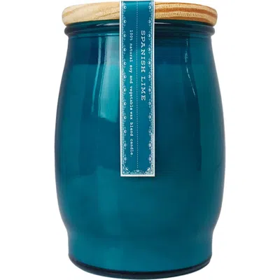 Barr-co. Barr-co Grapefruit Barrel Candle In Green