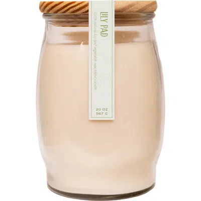 Barr-co. Barr-co Grove Barrel Candle In Green