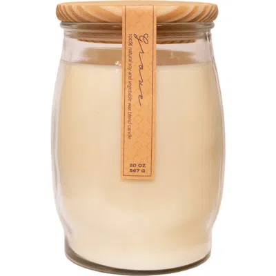 Barr-co. Barr-co Grove Barrel Candle In Green