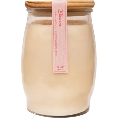 Barr-co. Barr-co Grove Barrel Candle In Pink