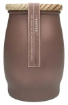 Barr-co. Barr-co Saddle Barrel Candle In Brown