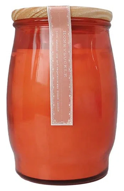 Barr-co. Barr-co Saddle Barrel Candle In Pink