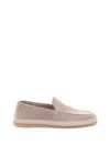 Barret Beige Suede Moccasin