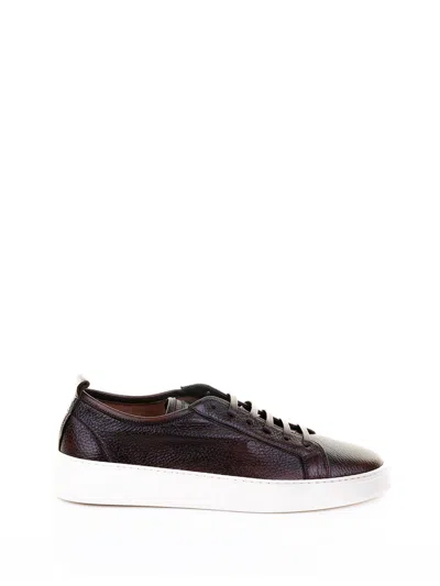 Barret Brown Leather Sneaker