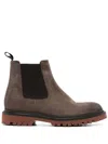 Barrett Beatles Chelsea Boots In Grey