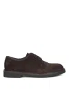 Barrett Derby In Dark Brown Suede In Dark Brown