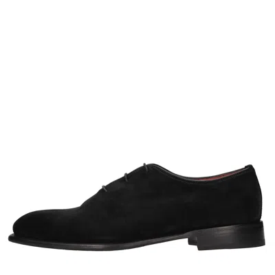 Barrett Flat Shoes In Nero Scuri