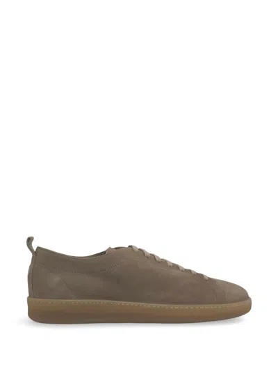 Barrett Pull-tab Logo Sneakers In Brown