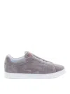 Barrett Sneaker Slip On Greige In Suede In Purple