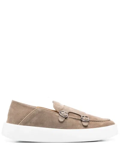 Barrett Sneakers Aus Wildleder Mit Doppelschnalle