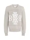 Barrie 3d Cashmere Jumper Ice In Gray