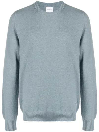 Barrie B Label Fine-knit Cashmere Jumper In Blue
