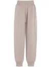 Barrie B Label Cashmere Trousers In Neutrals