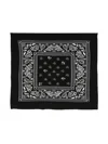 Barrie Bandana-print Scarf In Black