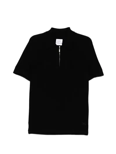 Barrie B-label Cashmere Polo Shirt In Black