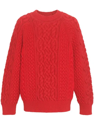 BARRIE CABLE-KNIT CASHMERE JUMPER