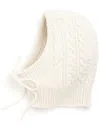 Barrie Cashmere Balaclava In White