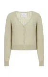Barrie Cashmere Cardigan In Green