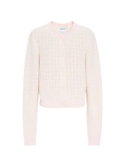 Barrie Cashmere Cardigan In Pink