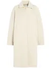 Barrie Cashmere-cotton Coat In Neutrals