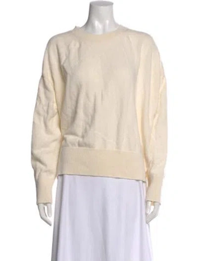 Pre-owned Barrie Cashmere Crew Neck Sweater In Neutral