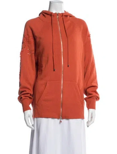 Pre-owned Barrie Cashmere Crew Neck Sweater W/ Tags In Orange