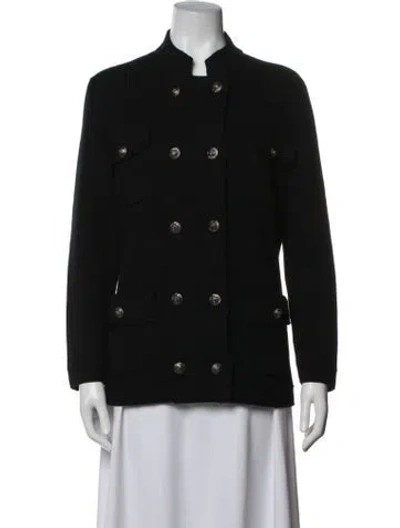 Pre-owned Barrie Cashmere Jacket In Black