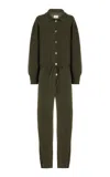 Barrie Cashmere Jumpsuit In Green