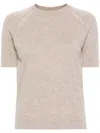 Barrie Cashmere Knitted Top In Neutrals