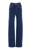 Barrie Cashmere Pants In Blue