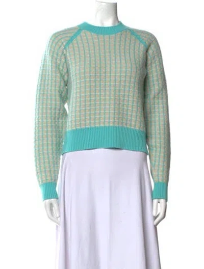 Pre-owned Barrie Cashmere Printed Sweater In Multi